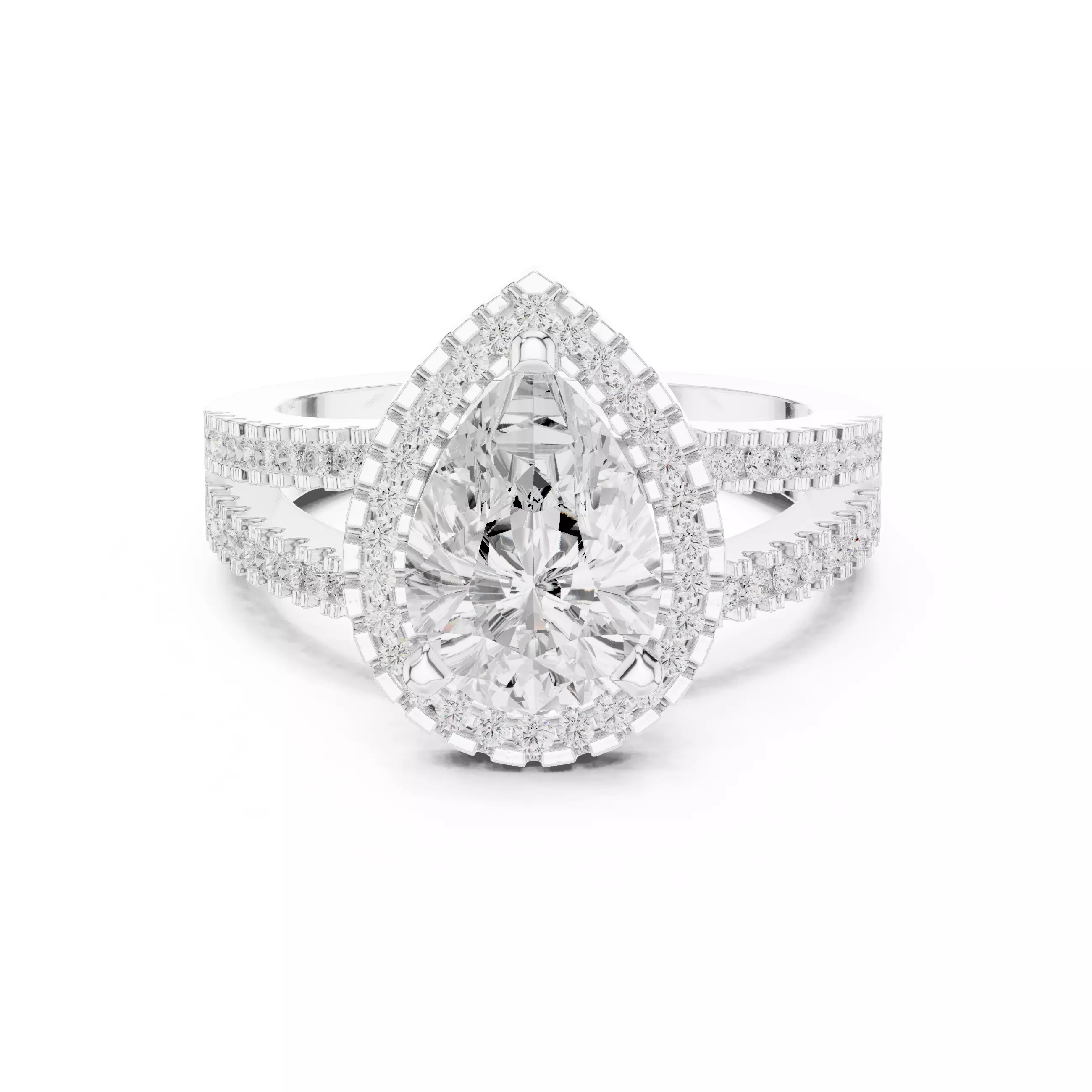 Solitaire Ring 3dm stl renders animation videos details 3D print model_12