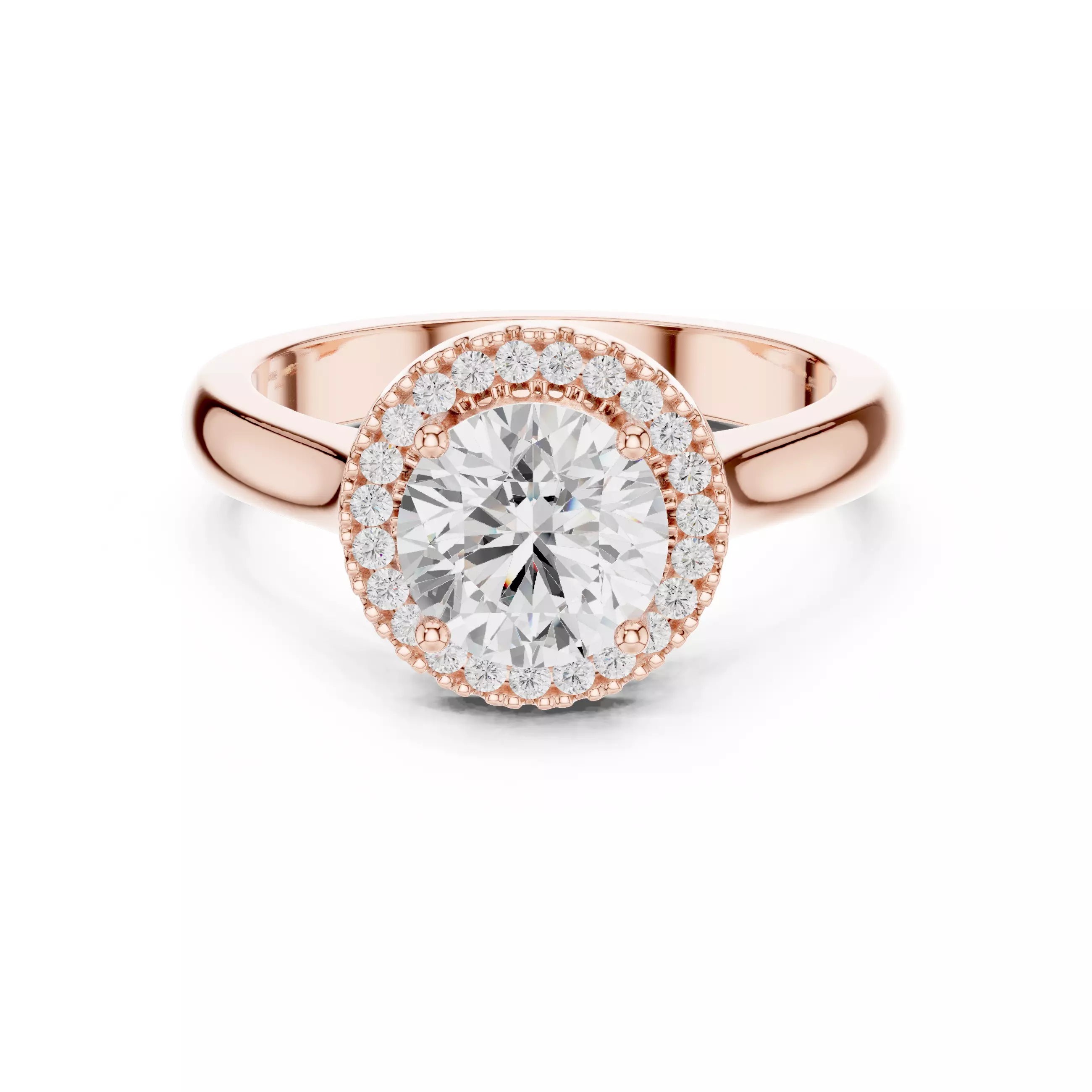 Solitaire Ring 3dm stl renders animation videos details 3D print model_8