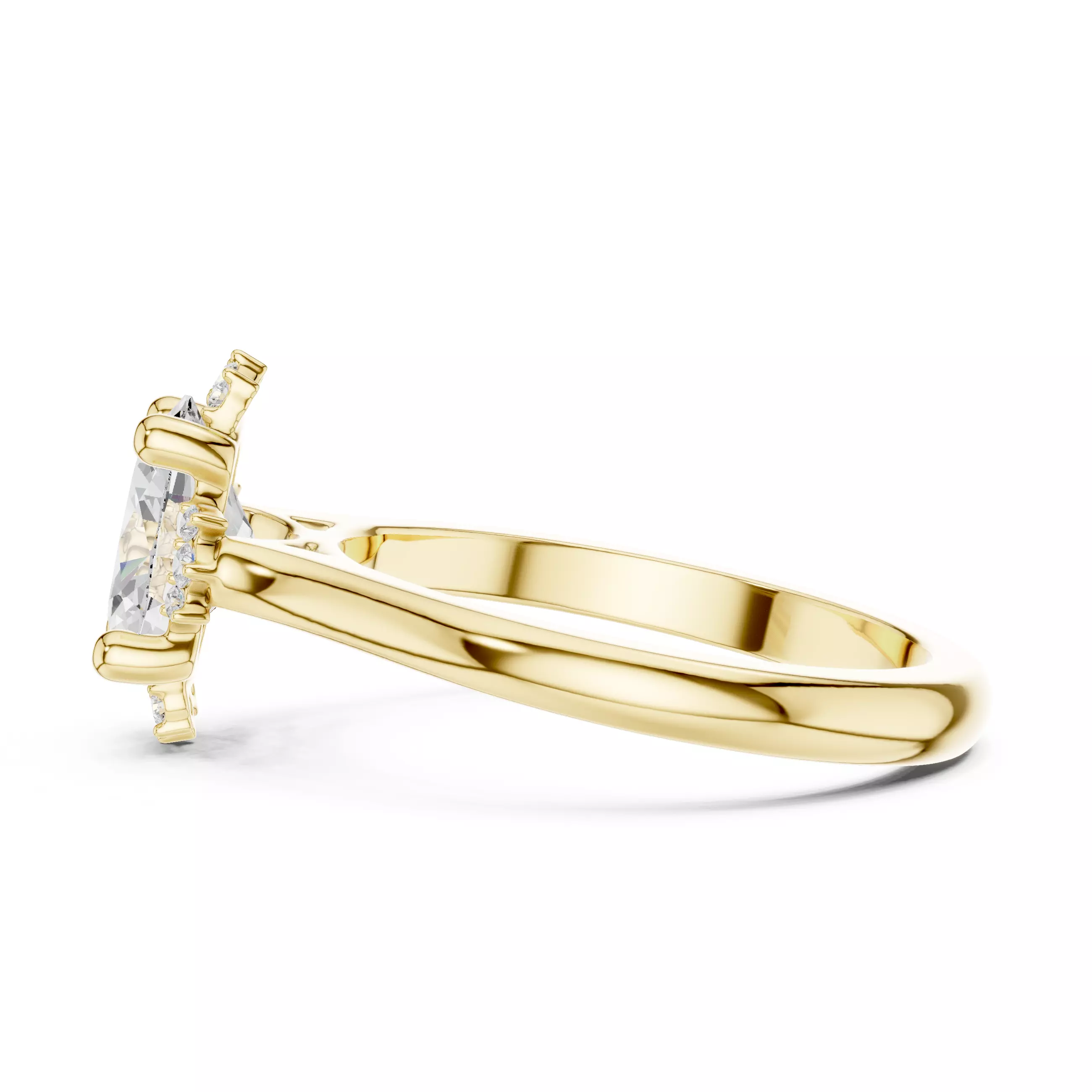 Solitaire Ring 3dm stl renders animation videos details 3D print model_15