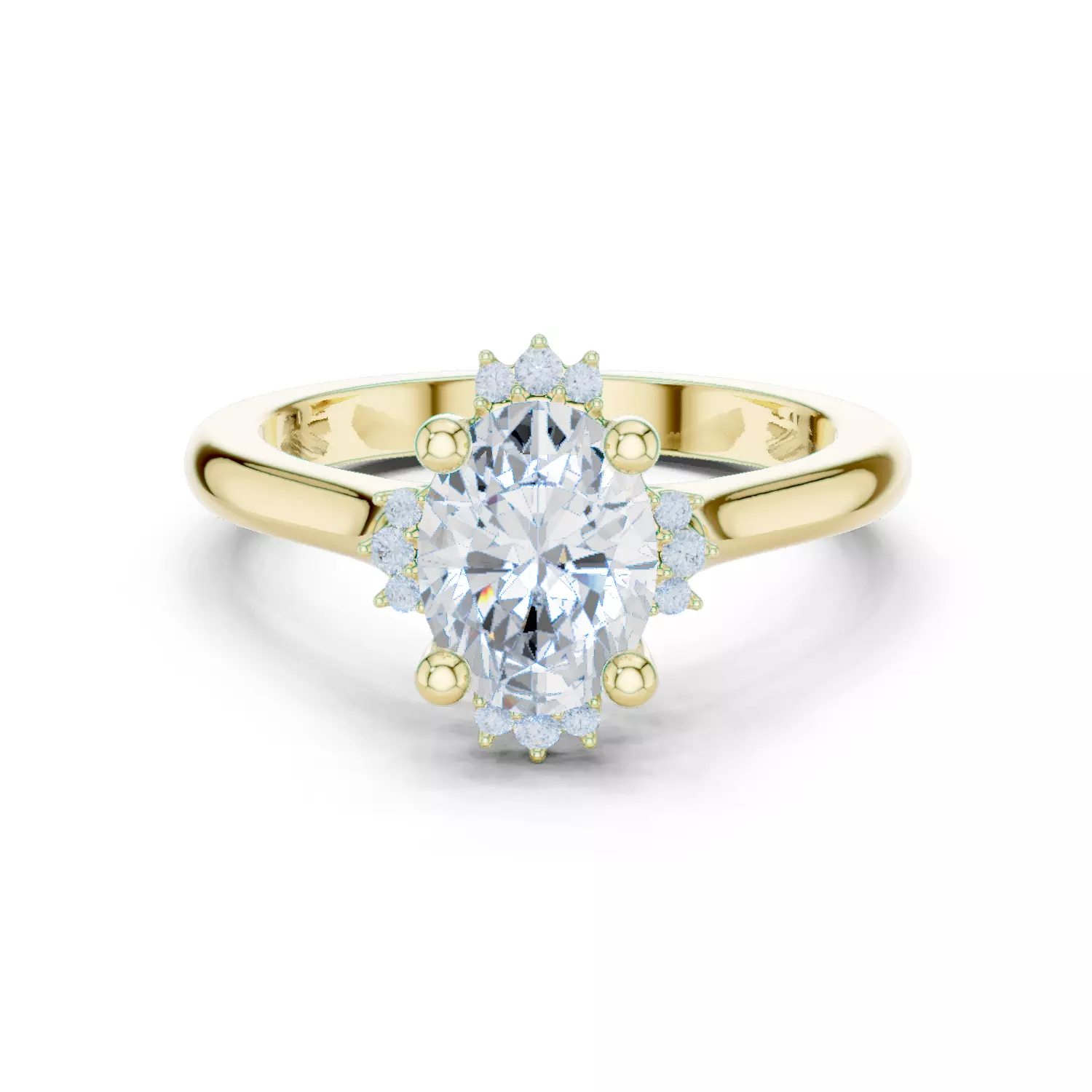 Solitaire Ring 3dm stl renders animation videos details 3D print model_2