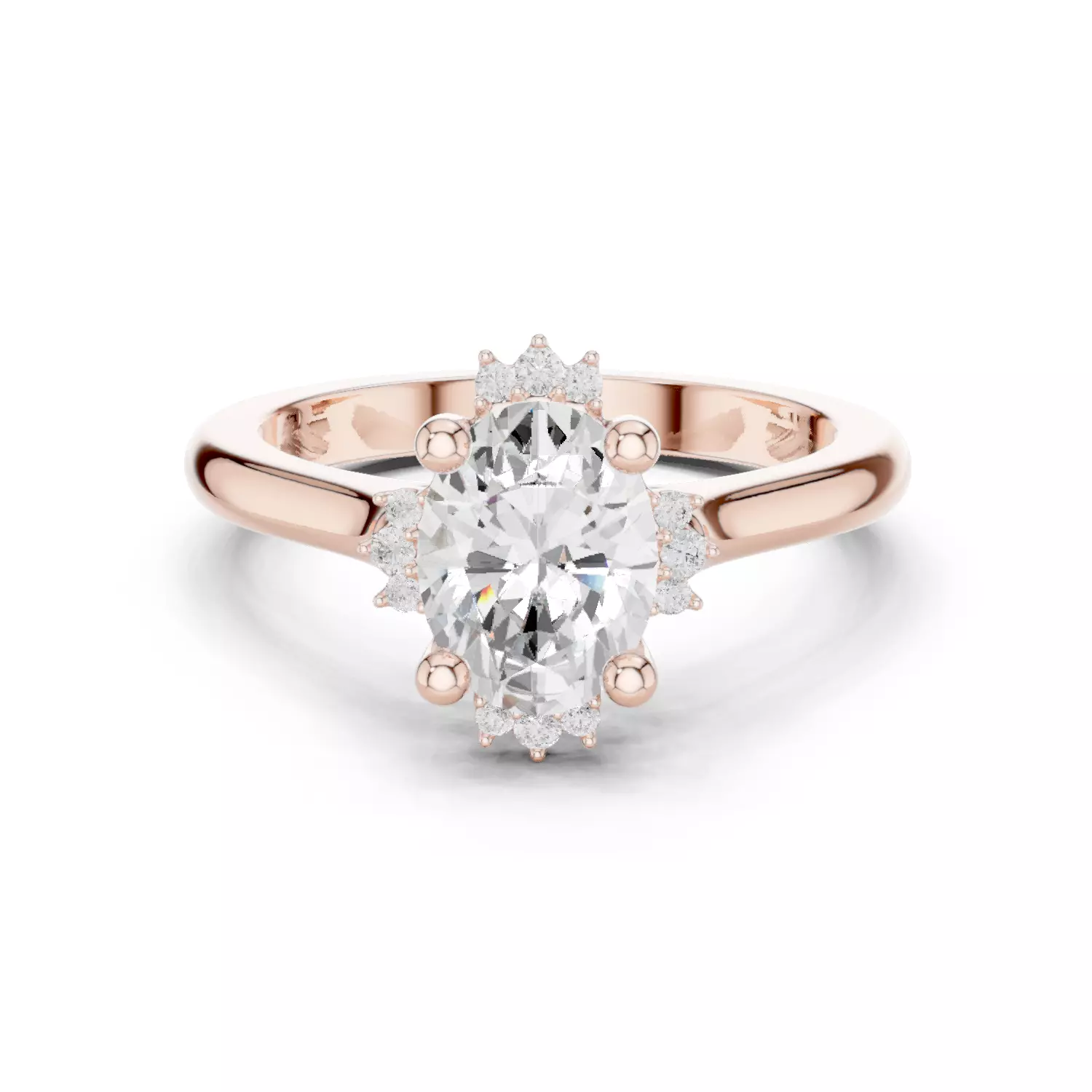 Solitaire Ring 3dm stl renders animation videos details 3D print model_0