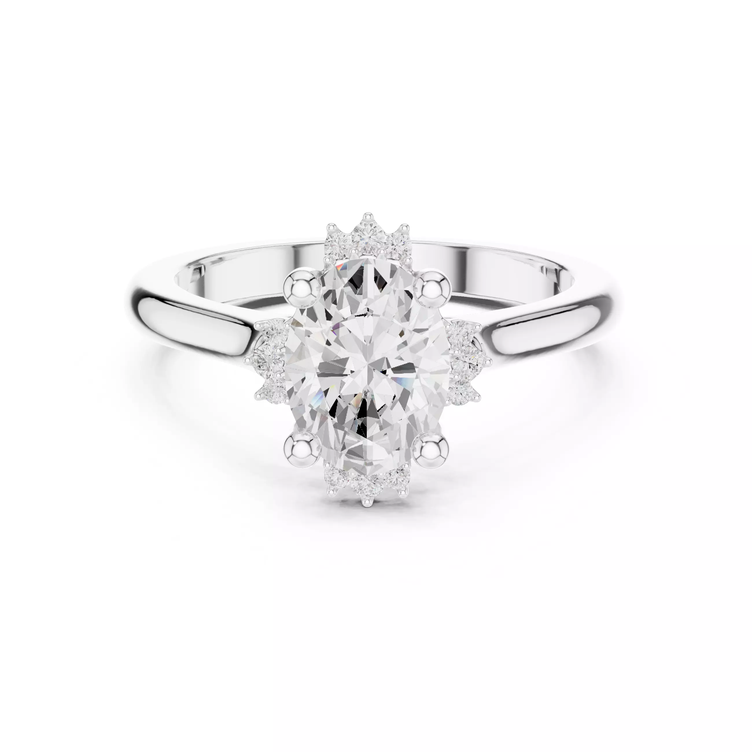 Solitaire Ring 3dm stl renders animation videos details 3D print model_12