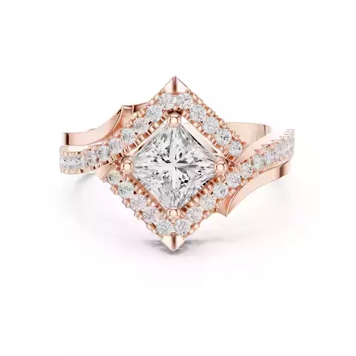 Solitaire Ring 3dm stl renders animation videos details 