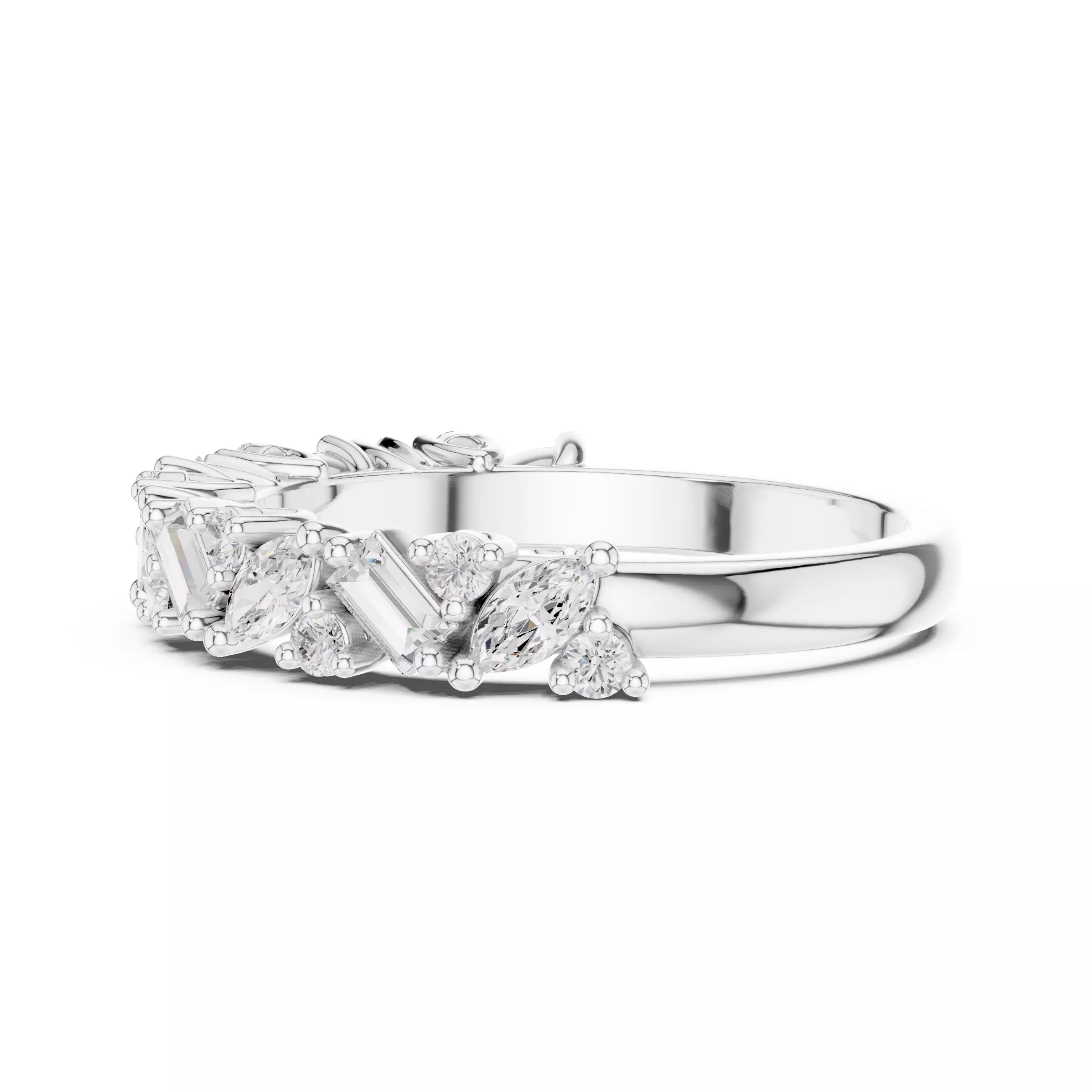 Solitaire Ring 3dm stl renders animation videos details 3D print model_11