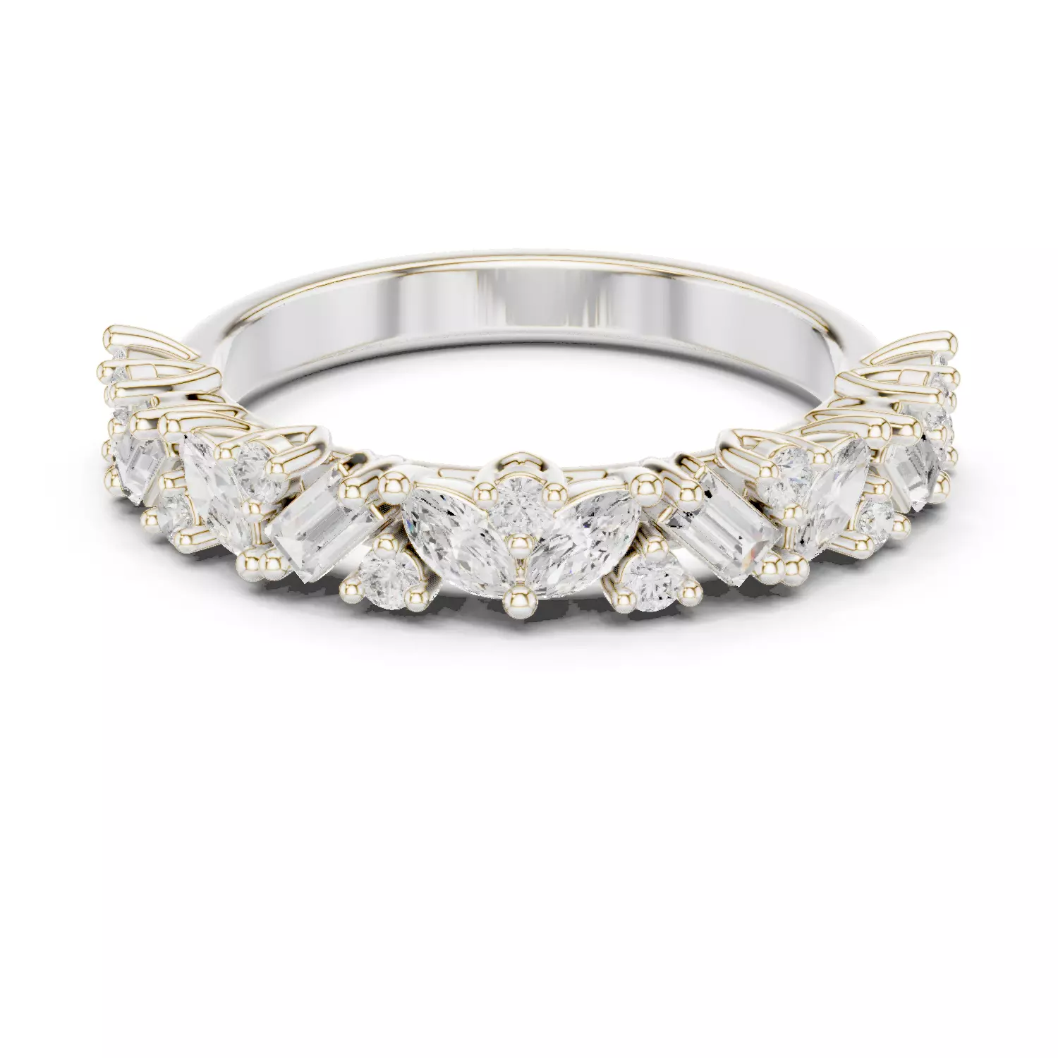 Solitaire Ring 3dm stl renders animation videos details 3D print model_2