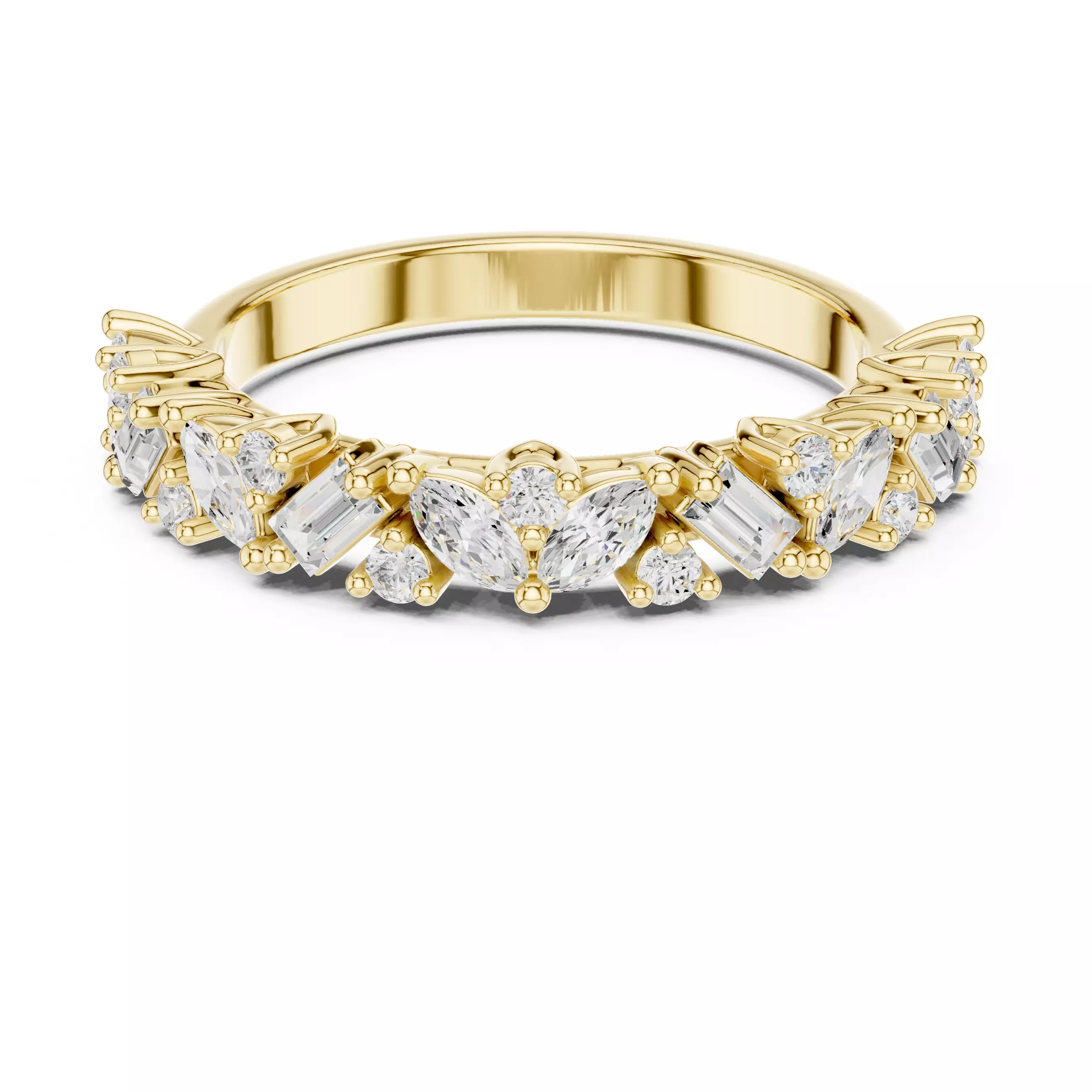 Solitaire Ring 3dm stl renders animation videos details 3D print model_16