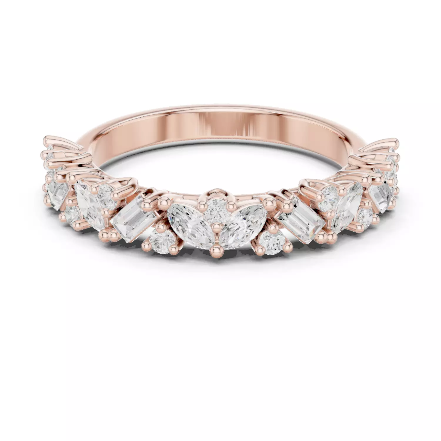 Solitaire Ring 3dm stl renders animation videos details 3D print model_1