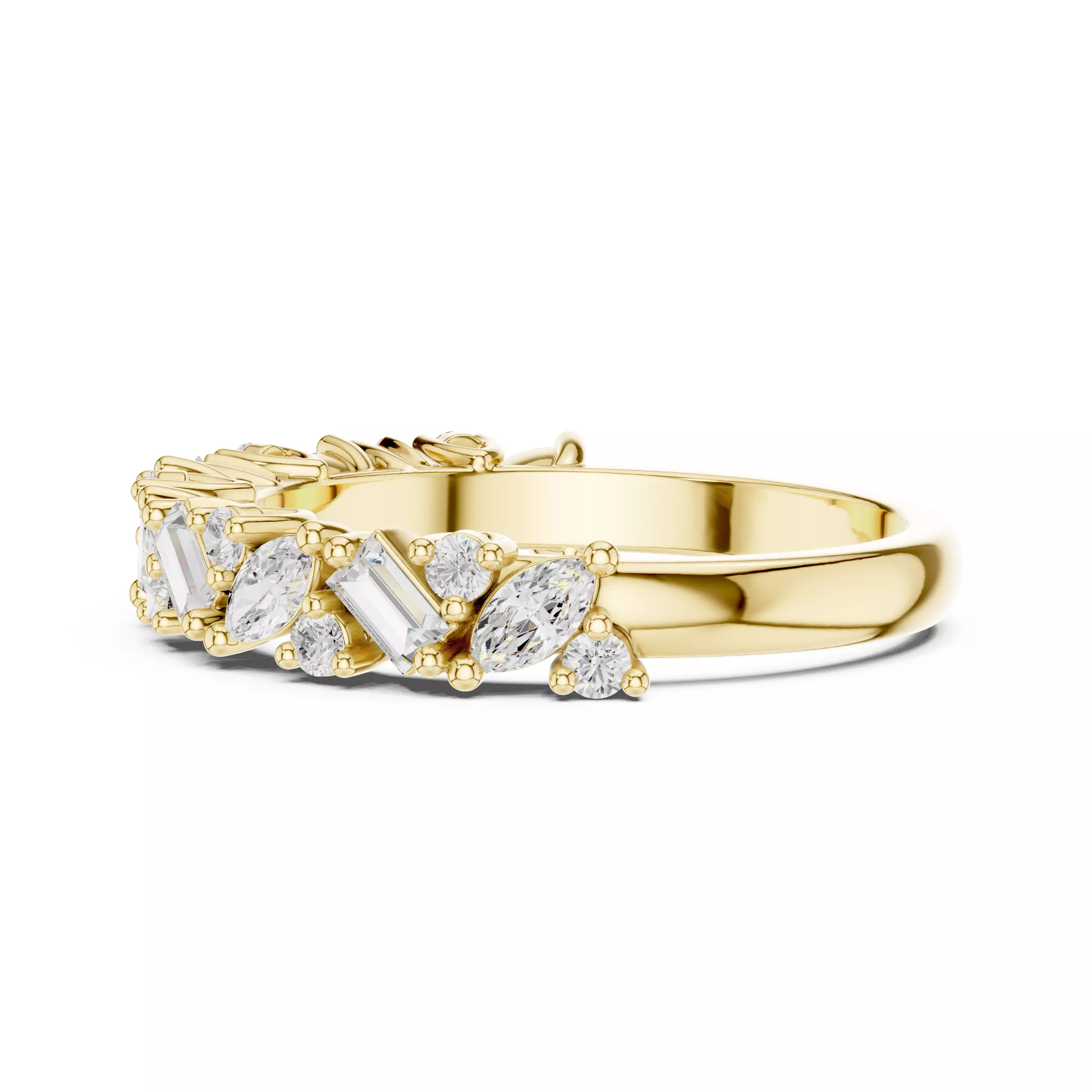 Solitaire Ring 3dm stl renders animation videos details 3D print model_15