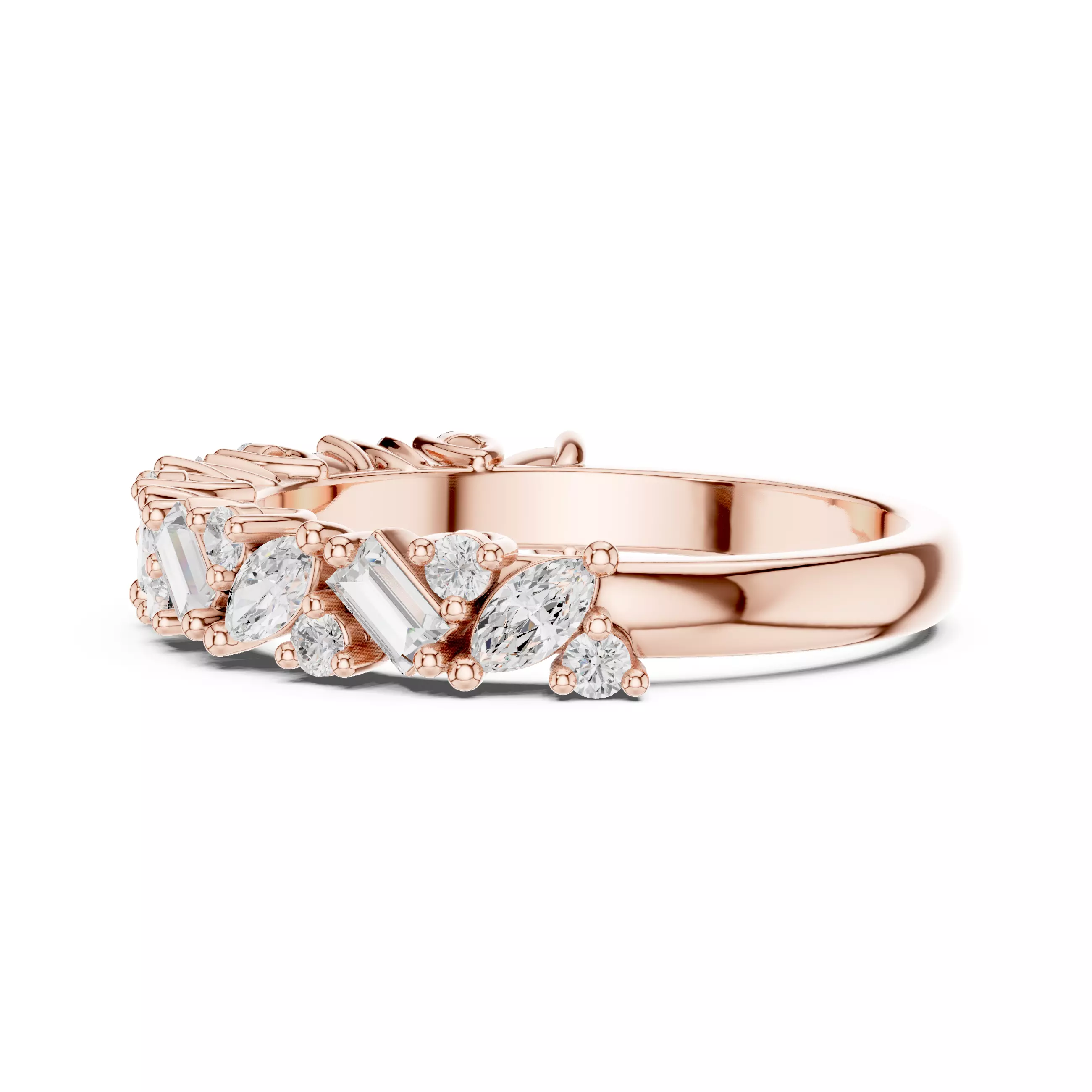 Solitaire Ring 3dm stl renders animation videos details 3D print model_8