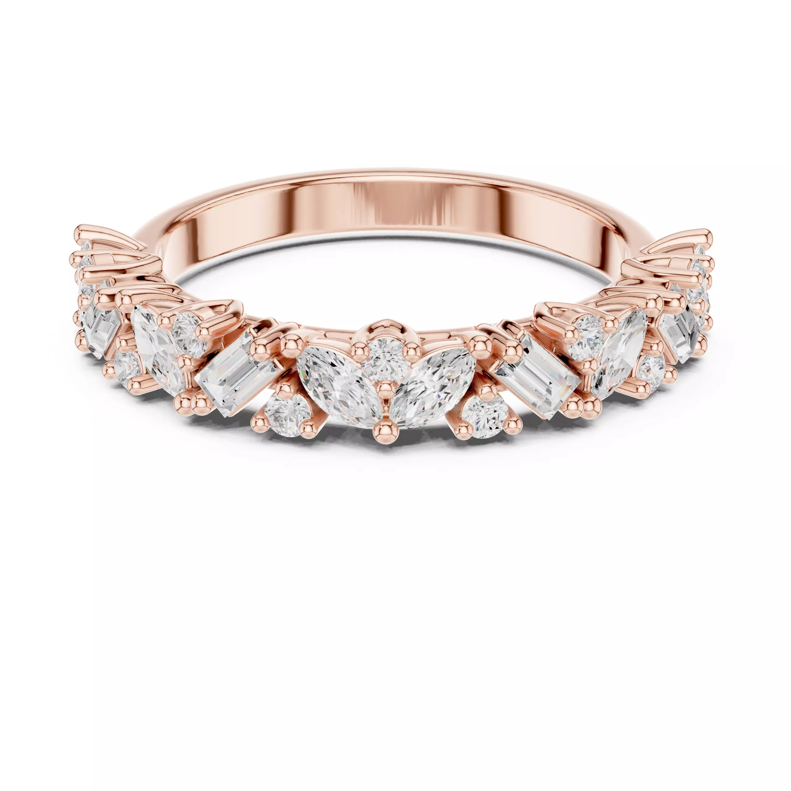 Solitaire Ring 3dm stl renders animation videos details 3D print model_0