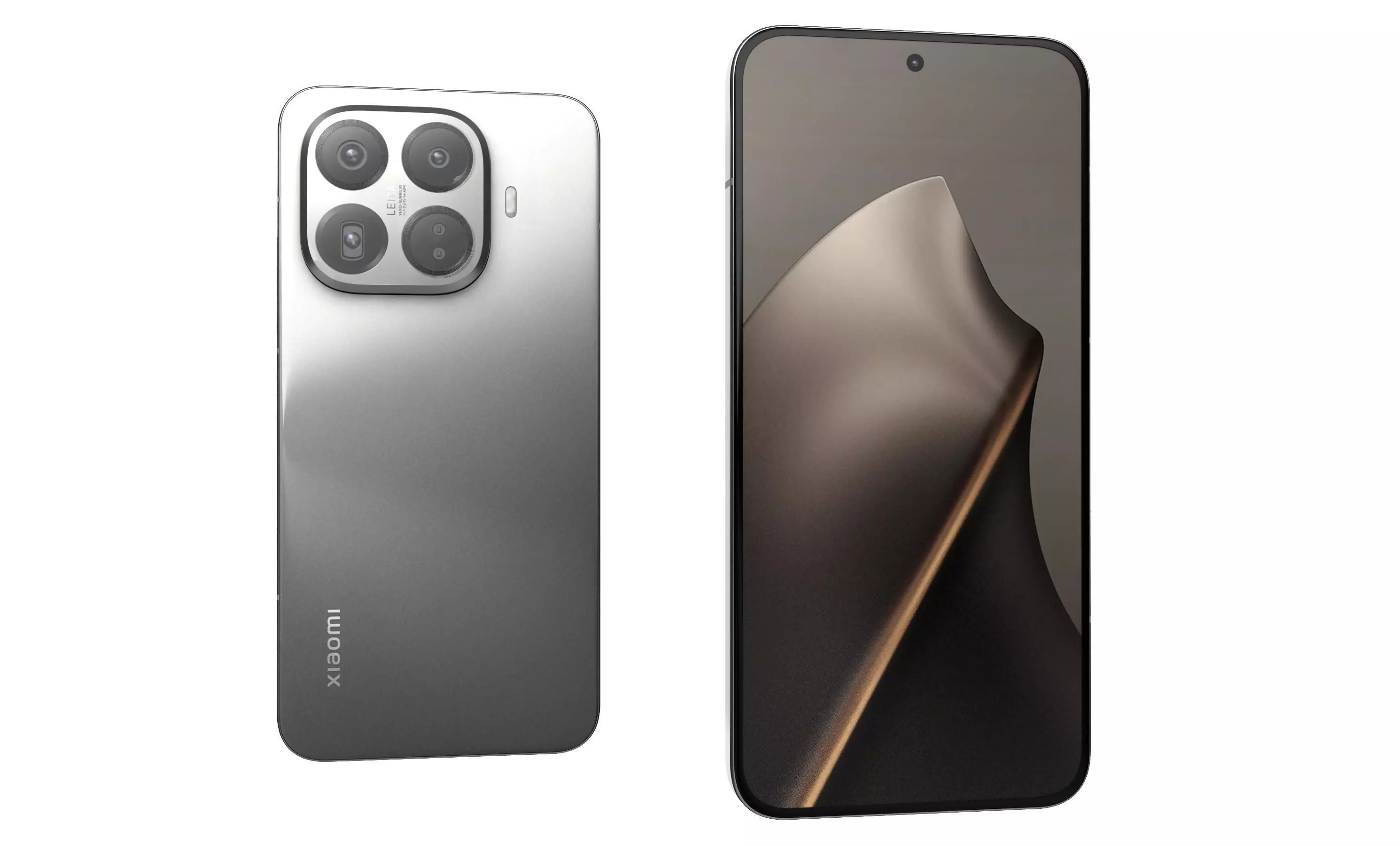 Xiaomi 15T Pro Silver 3D model_2