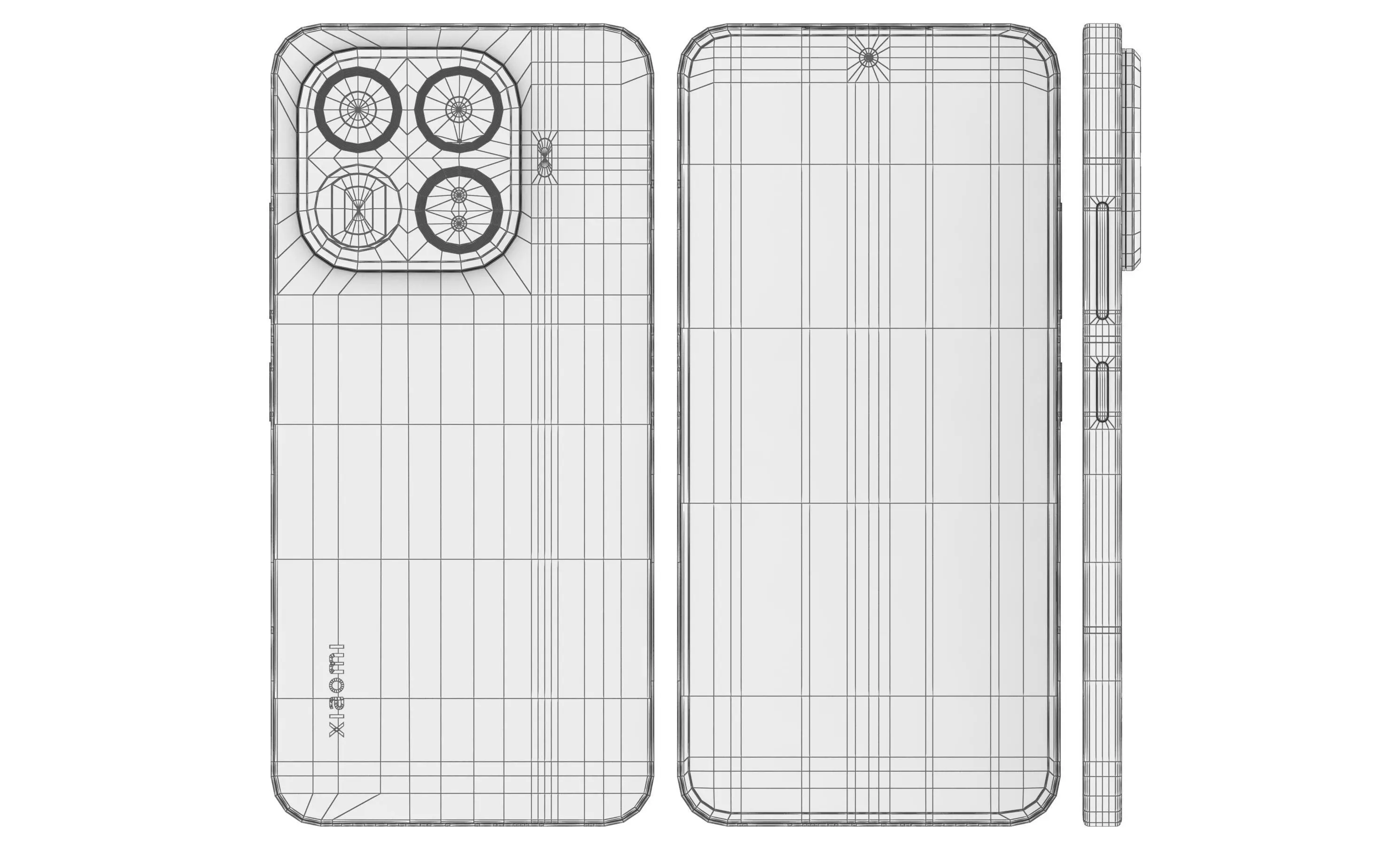 Xiaomi 15T Pro Silver 3D model_14