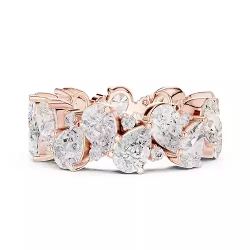 Solitaire Band Ring 3dm stl renders animation videos details 