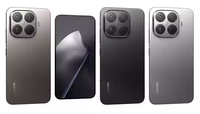 Xiaomi 15T Pro All Colors 3D model