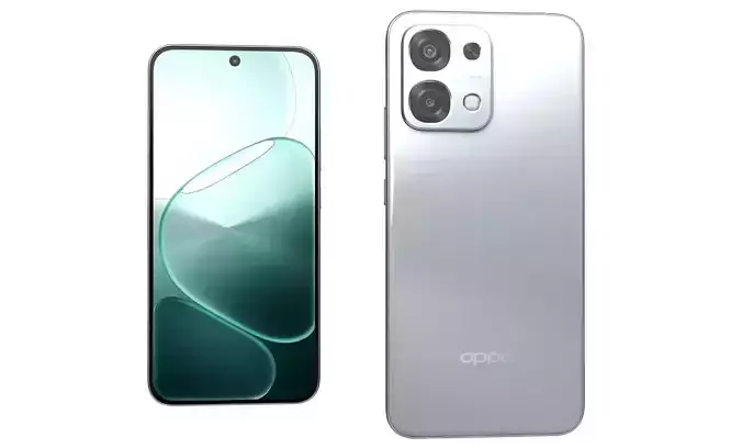 OPPO A6 Pro 5G Lunar Titanium 3D model
