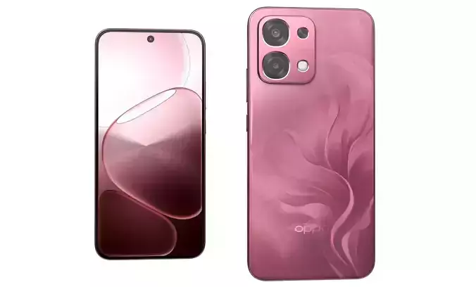 OPPO A6 Pro 5G Rosewood Red 3D model