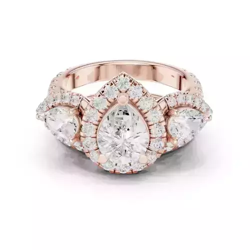 Solitaire Ring 3dm stl renders animation videos details  3D print model
