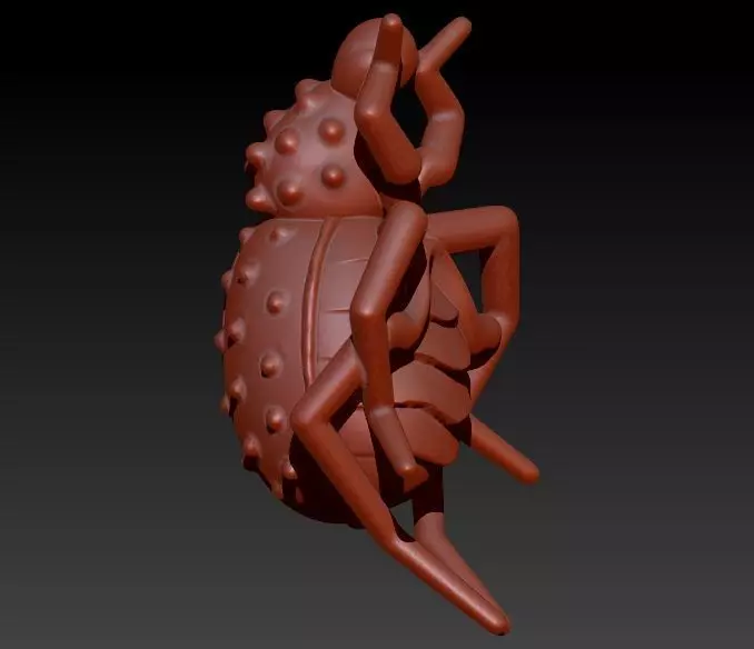 Ladybug Pendant Necklace charm Bracelet Jewelry 3D print model_20