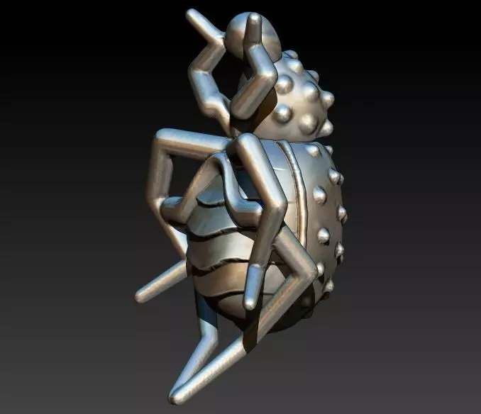 Ladybug Pendant Necklace charm Bracelet Jewelry 3D print model_27