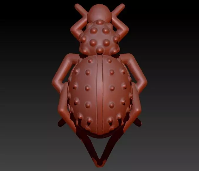 Ladybug Pendant Necklace charm Bracelet Jewelry 3D print model_17