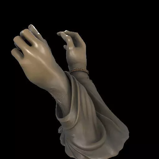 Hands of the Dark Conjurer 3D print model_13