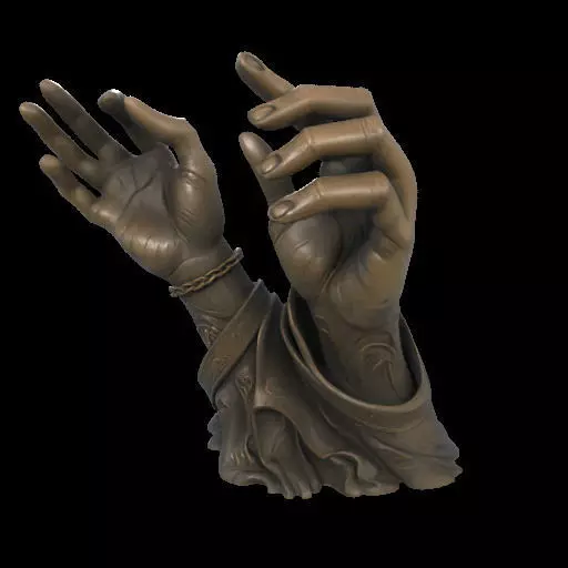 Hands of the Dark Conjurer 3D print model_20