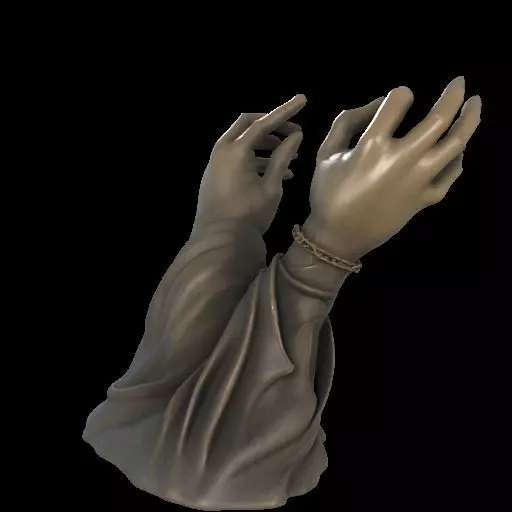 Hands of the Dark Conjurer 3D print model_3