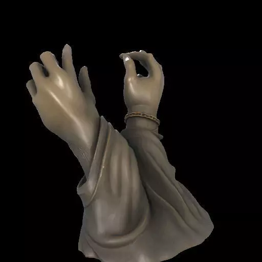 Hands of the Dark Conjurer 3D print model_10