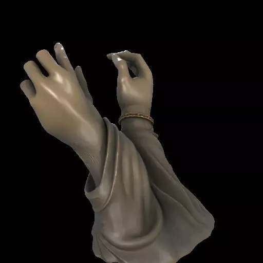 Hands of the Dark Conjurer 3D print model_11