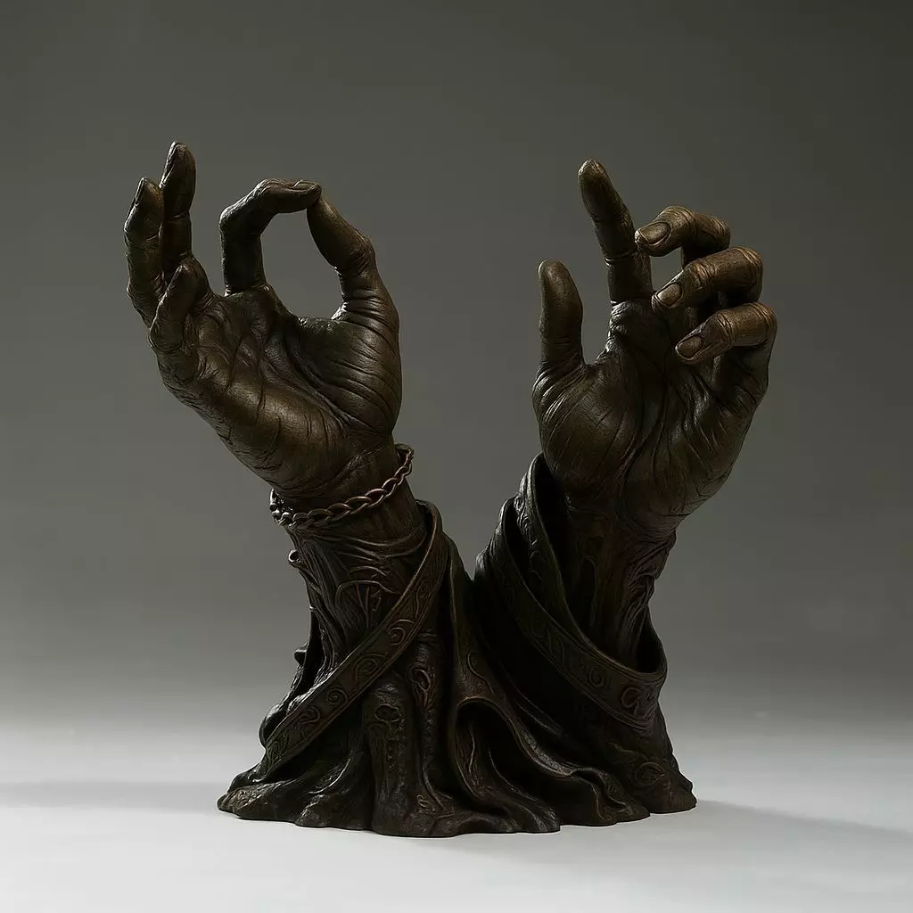 Hands of the Dark Conjurer 3D print model_30