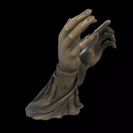 Hands of the Dark Conjurer 3D print model_25
