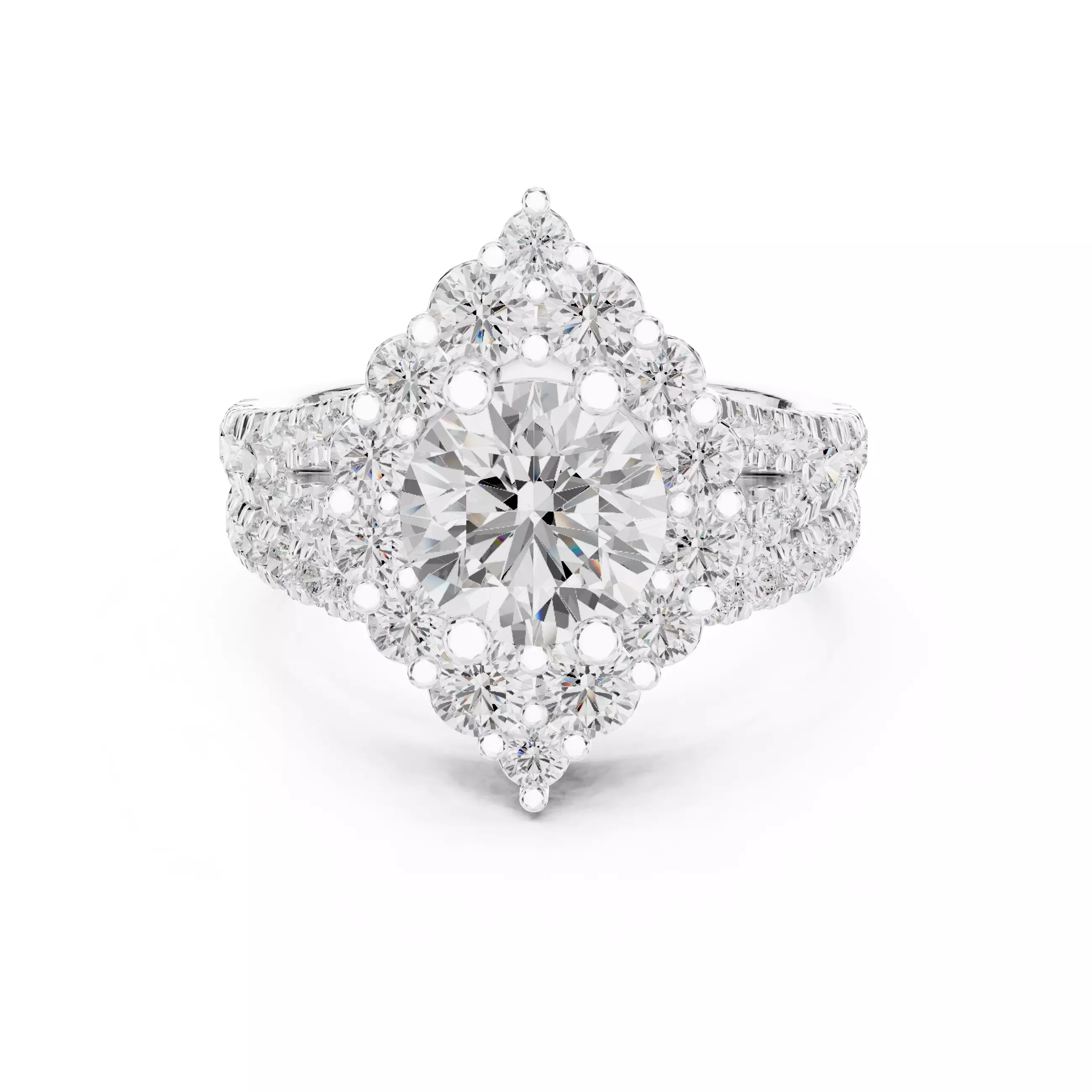 Solitaire Ring 3dm stl renders animation videos details 3D print model_12