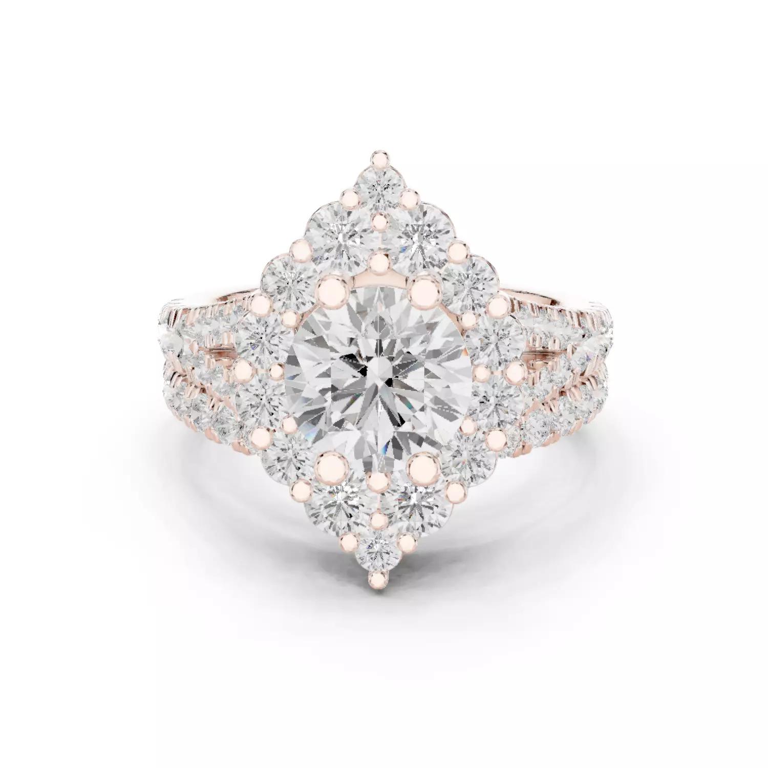 Solitaire Ring 3dm stl renders animation videos details 3D print model_1