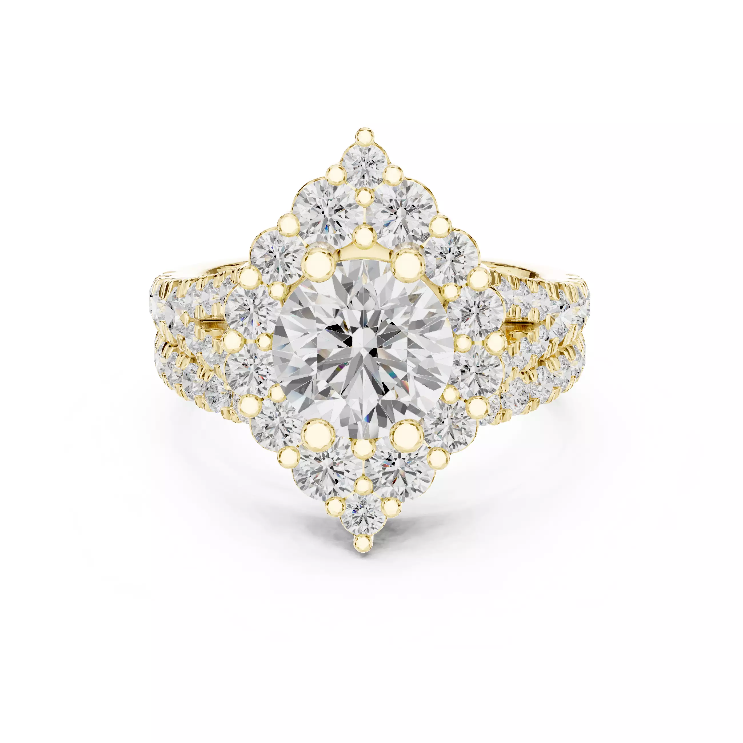 Solitaire Ring 3dm stl renders animation videos details 3D print model_16