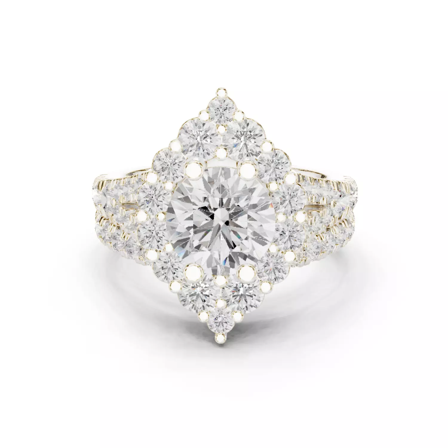 Solitaire Ring 3dm stl renders animation videos details 3D print model_2