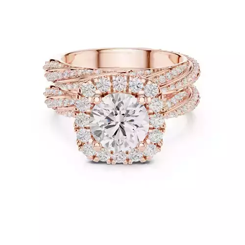 Solitaire Ring 3dm stl renders animation videos details 