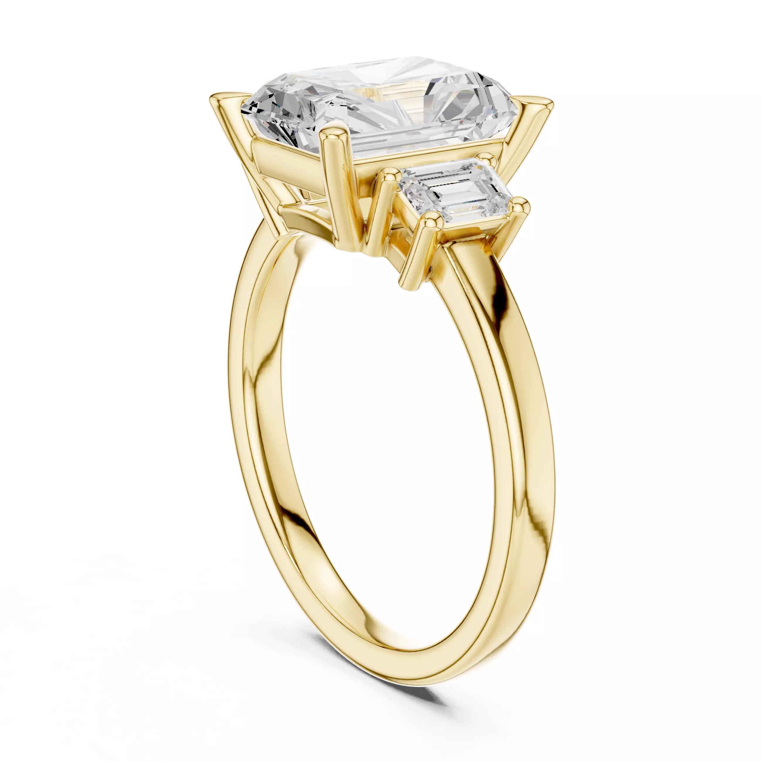 Solitaire Ring 3dm stl renders animation videos details 3D print model_13