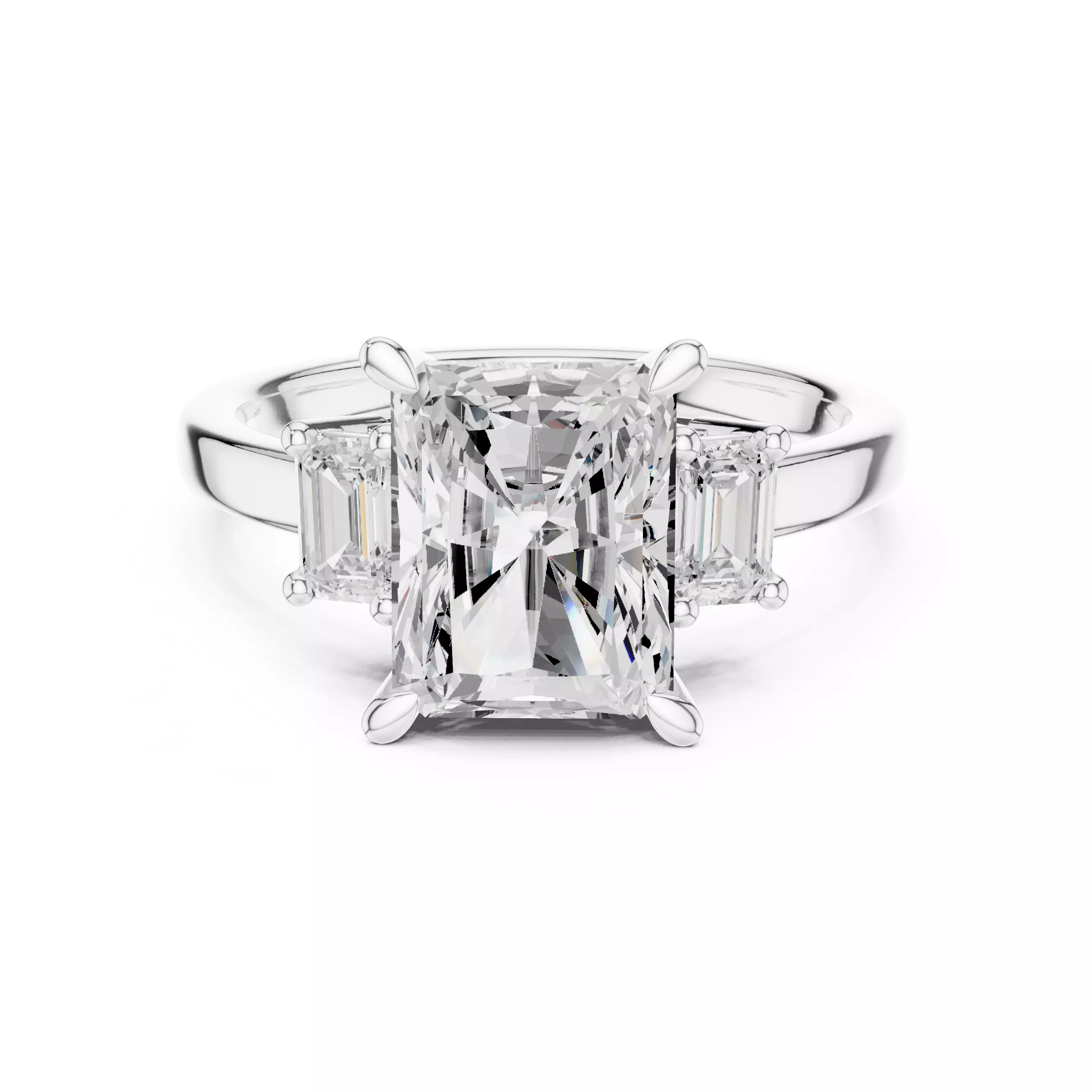 Solitaire Ring 3dm stl renders animation videos details 3D print model_12