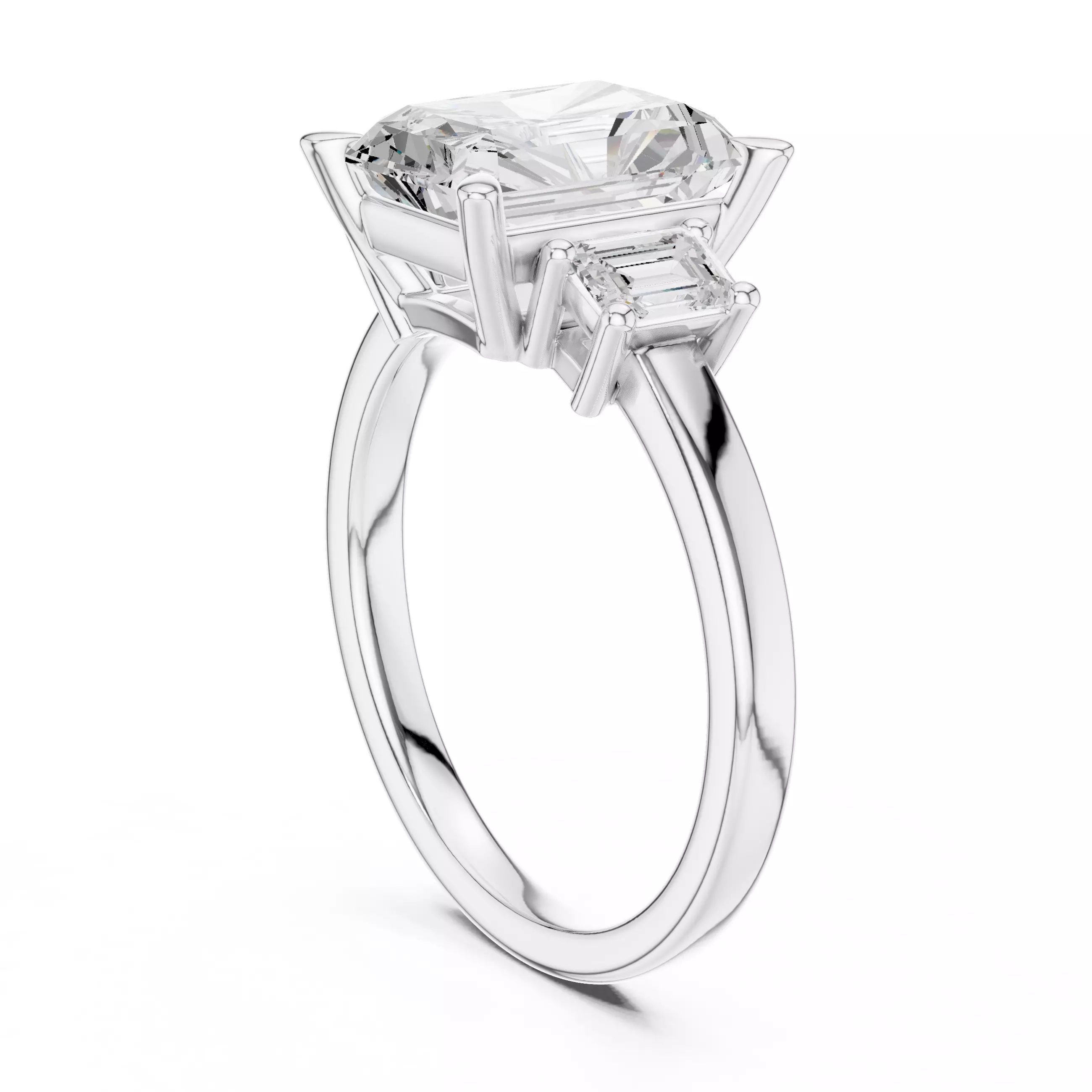 Solitaire Ring 3dm stl renders animation videos details 3D print model_9