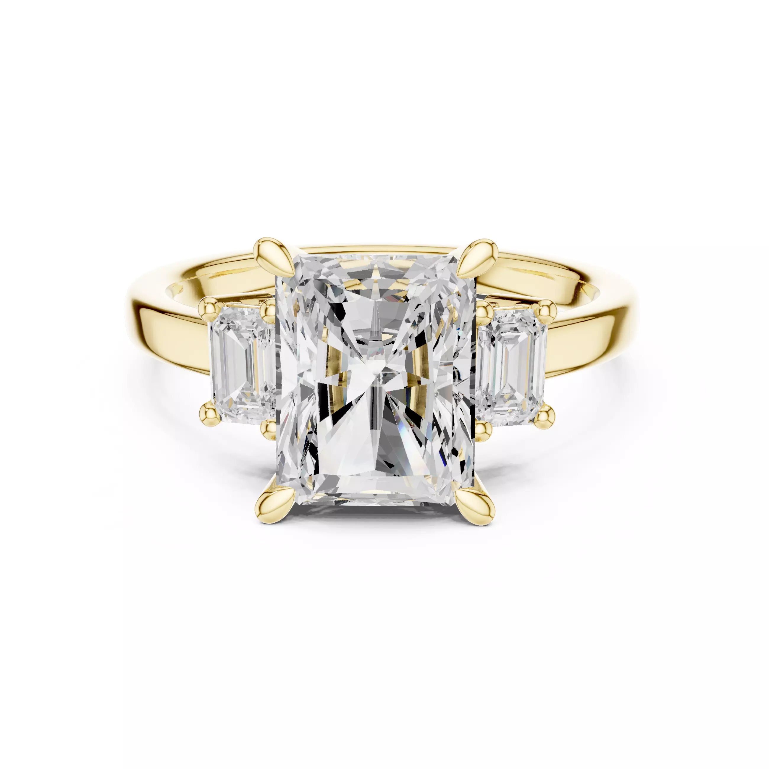 Solitaire Ring 3dm stl renders animation videos details 3D print model_16