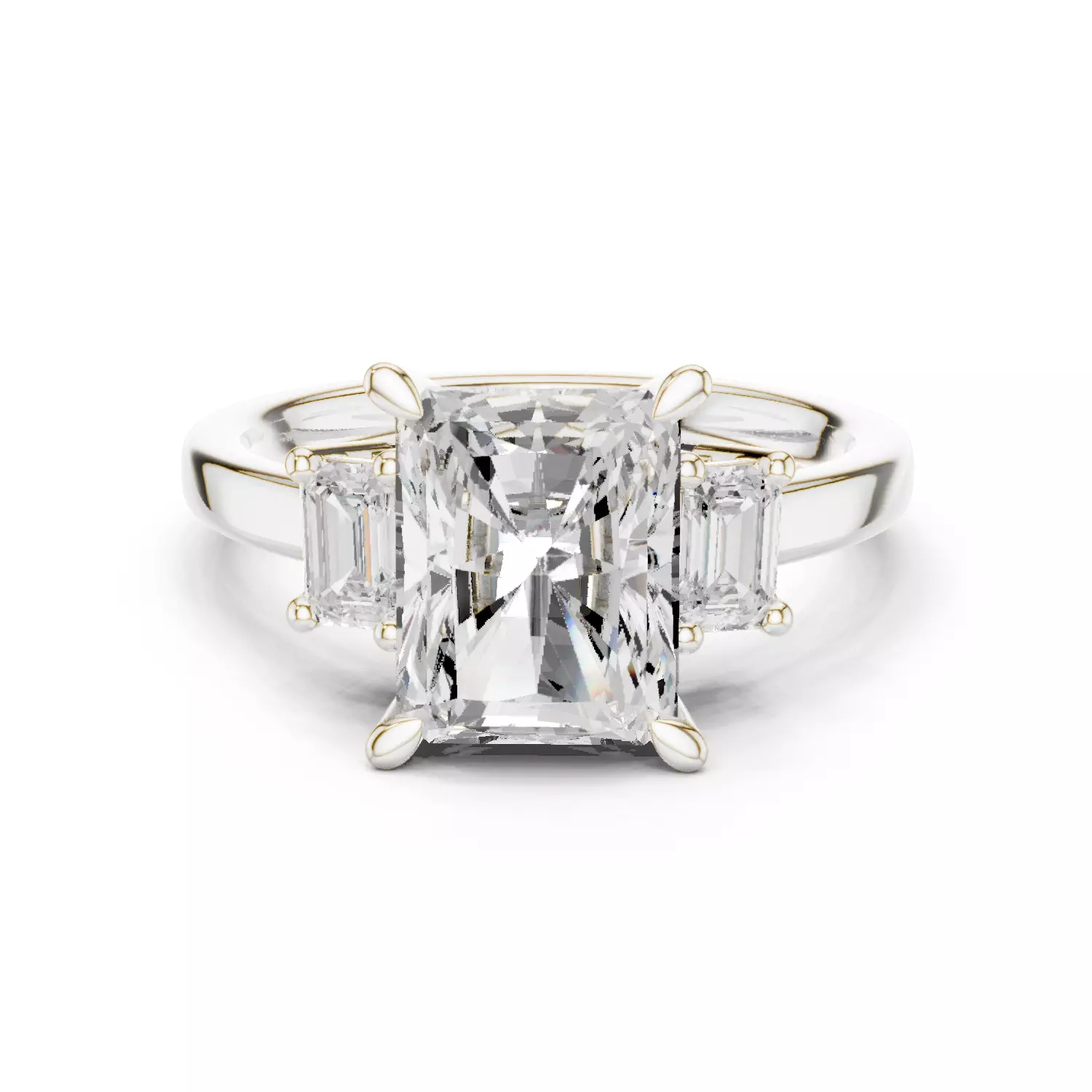 Solitaire Ring 3dm stl renders animation videos details 3D print model_2