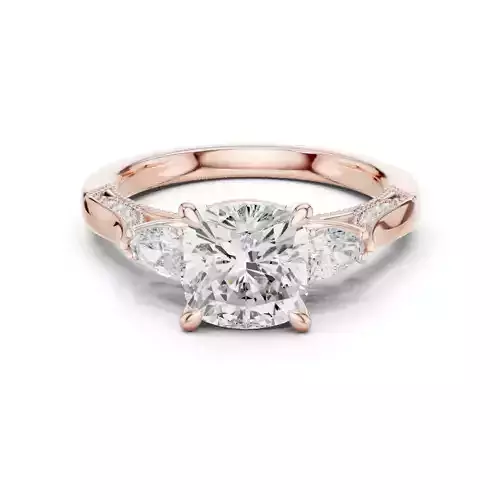 Solitaire Ring 3dm stl renders animation videos details  3D print model