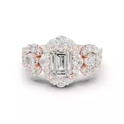 Solitaire Ring 3dm stl renders animation videos details