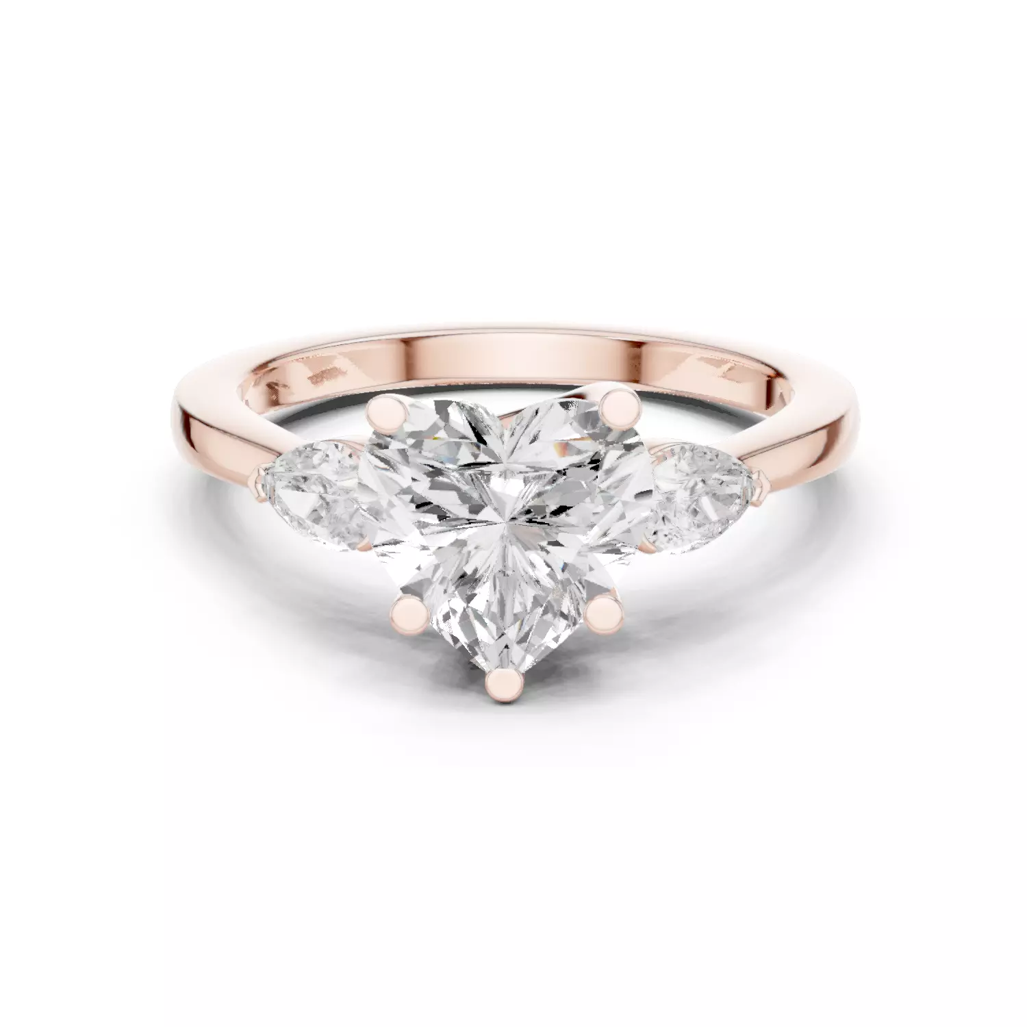 Solitaire Ring 3dm stl renders animation videos details 3D print model_1