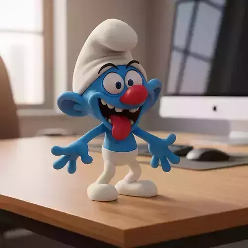 crazy Smurf