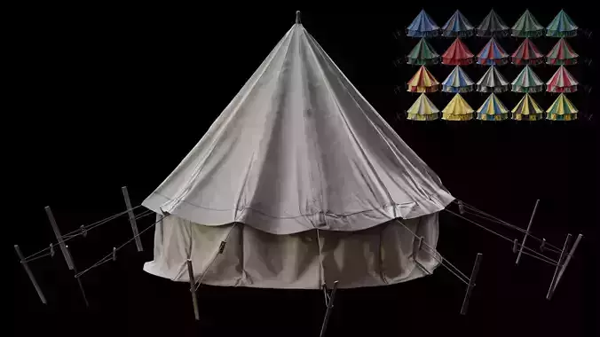 Medieval Tent 06
