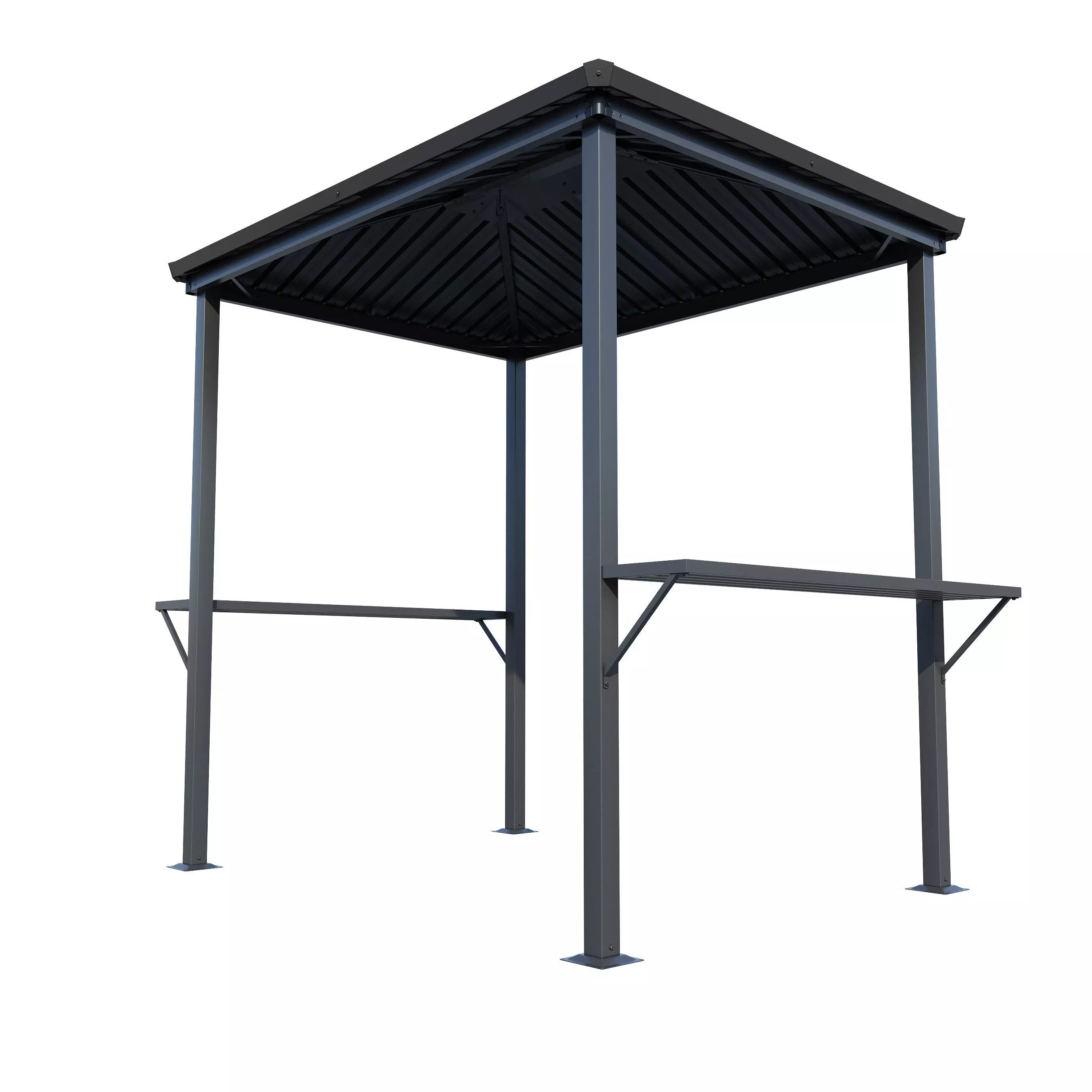 Terni Garden Point Mini Gazebo 3D model_10