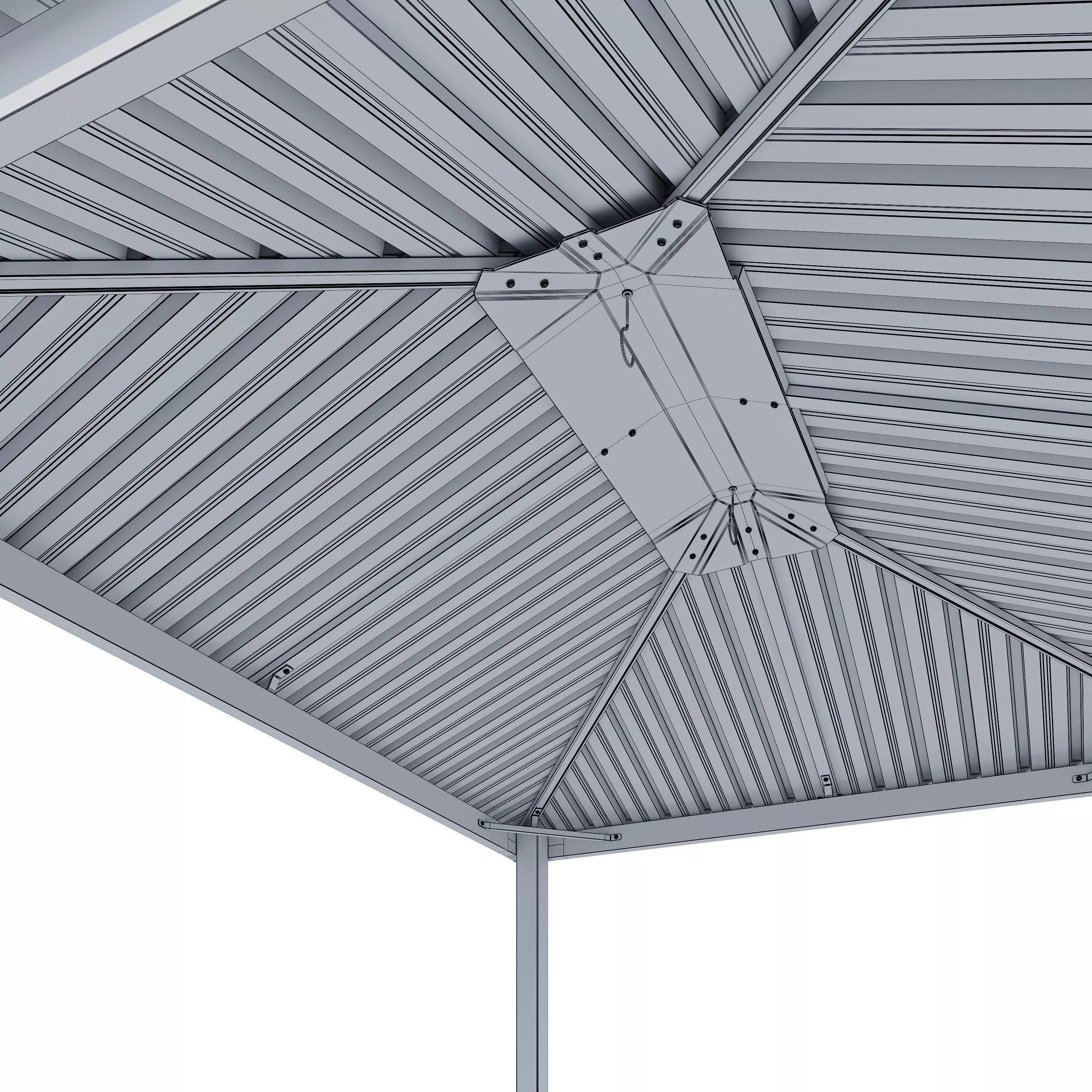 Terni Garden Point Mini Gazebo 3D model_22