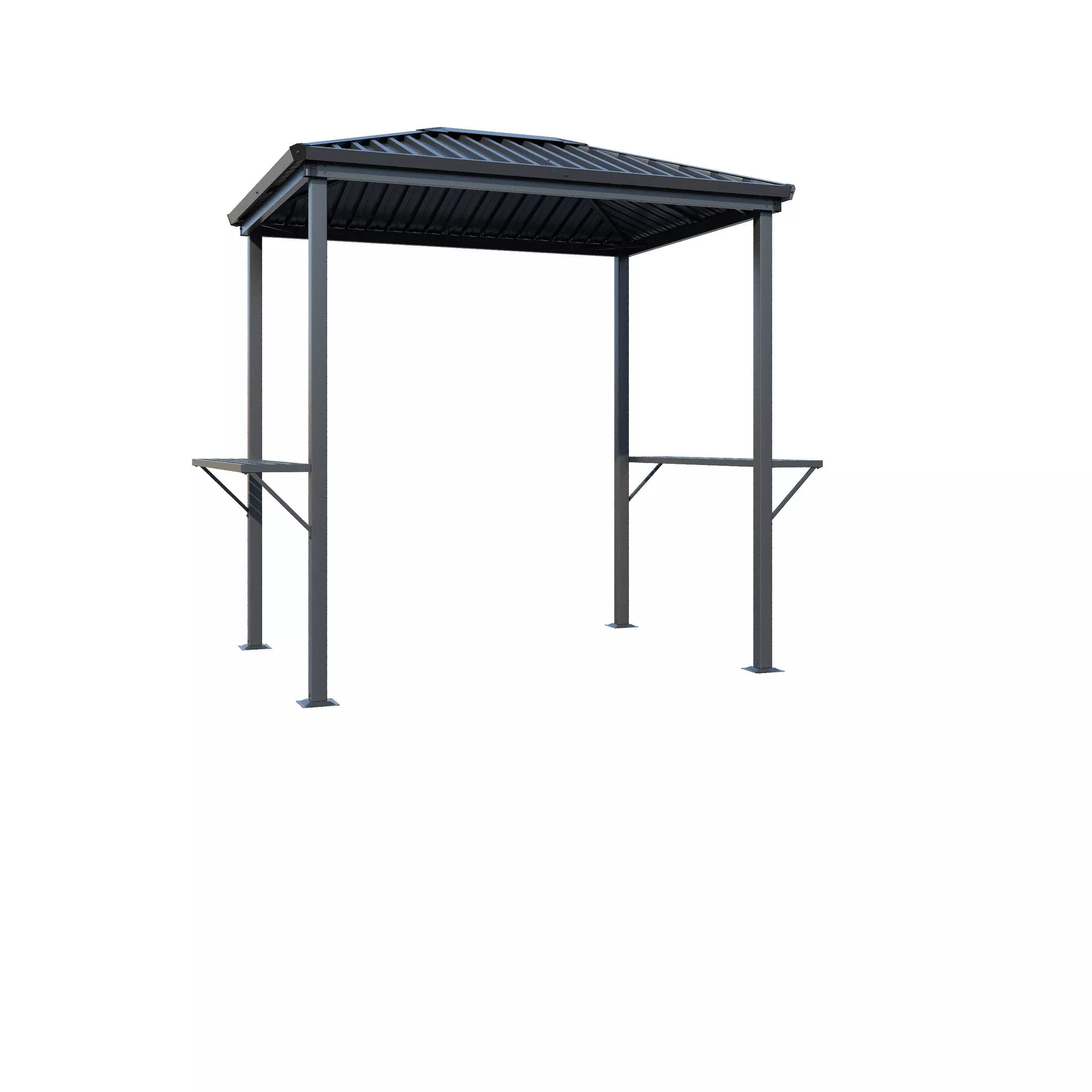 Terni Garden Point Mini Gazebo 3D model_7