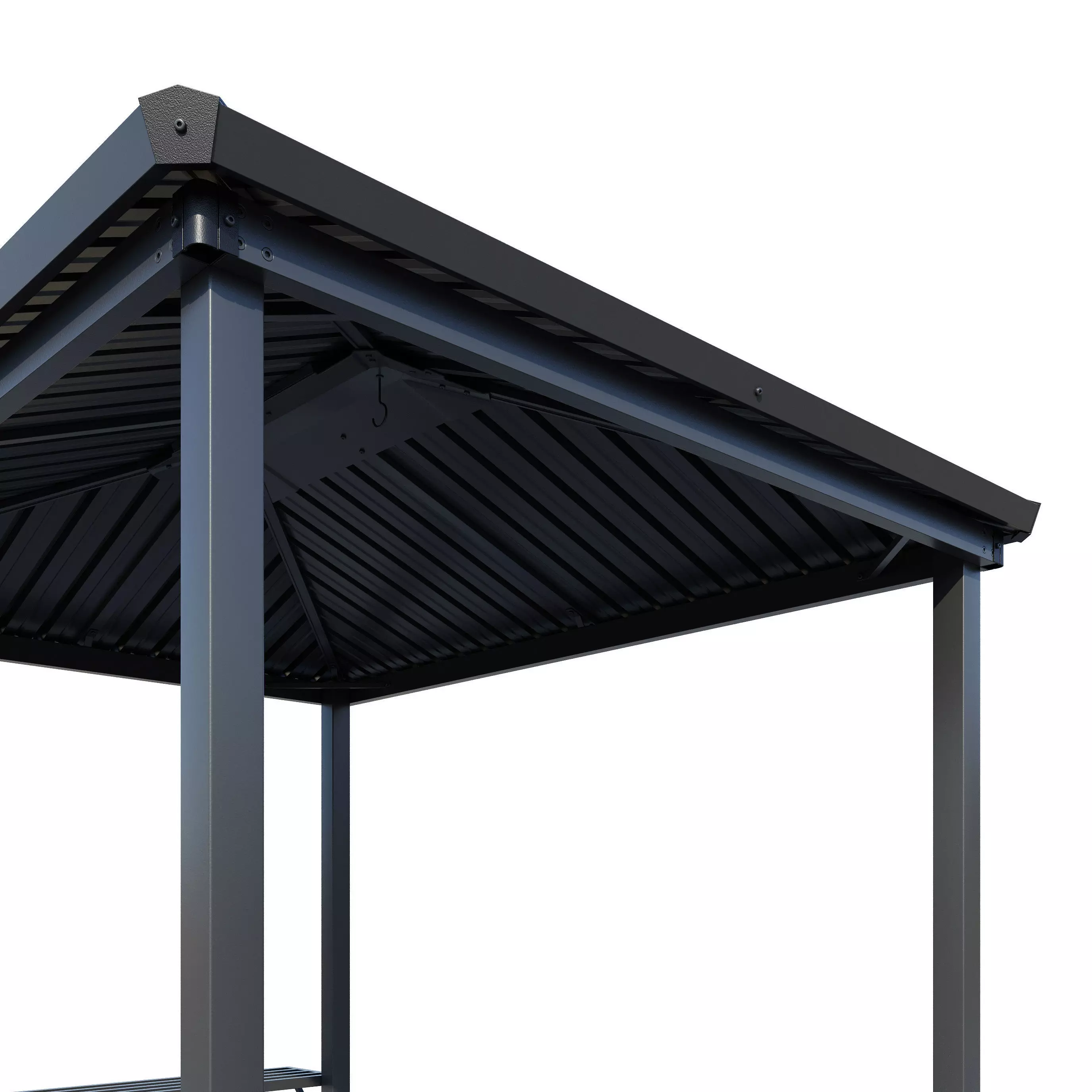 Terni Garden Point Mini Gazebo 3D model_13